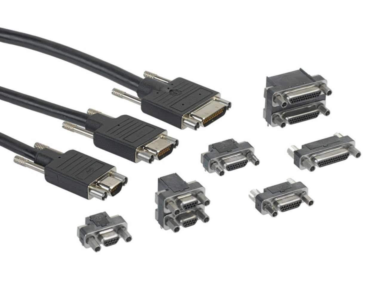 Molex micro-D D-Sub connectors