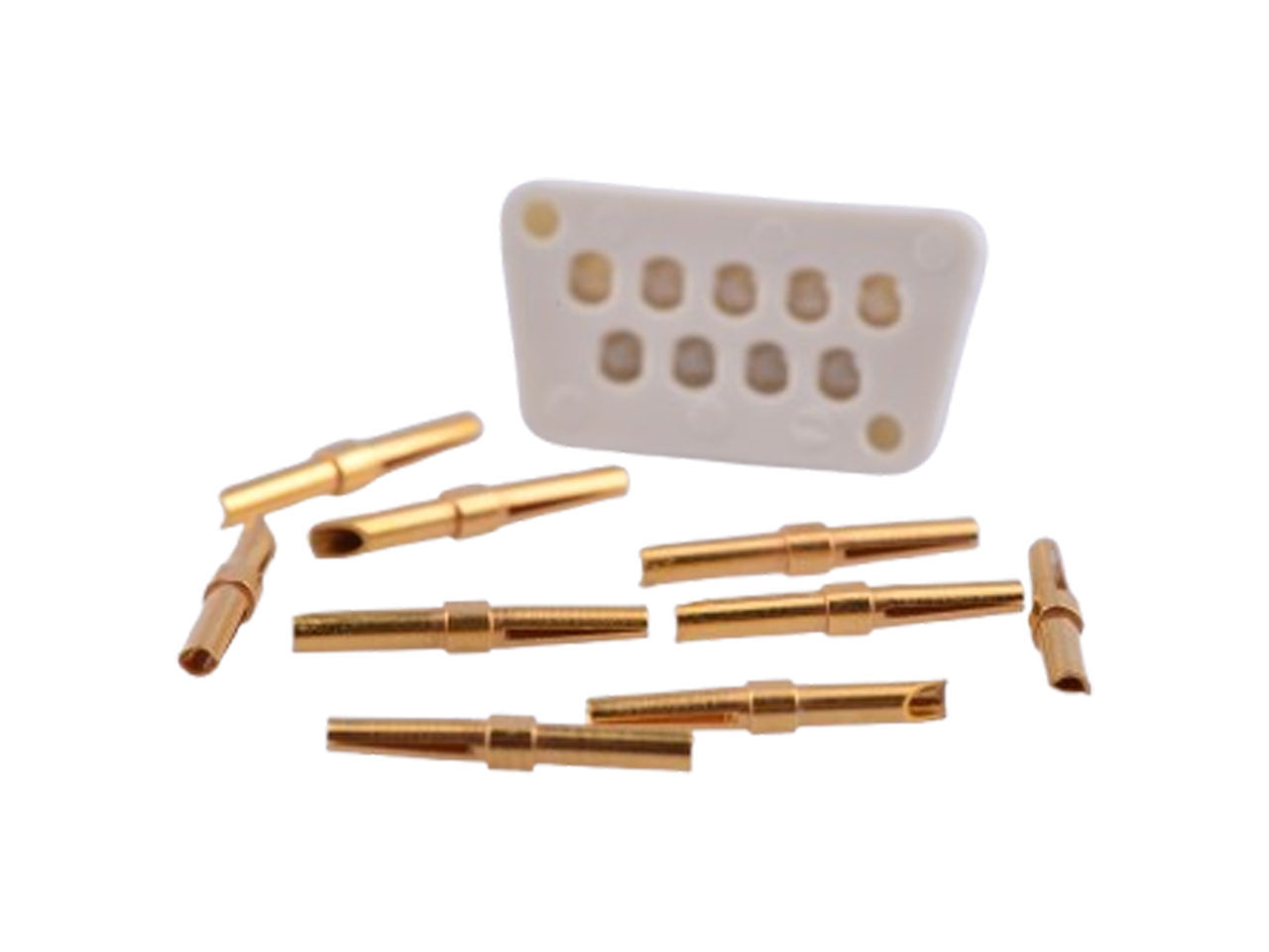 Molex D-Sub connector contacts