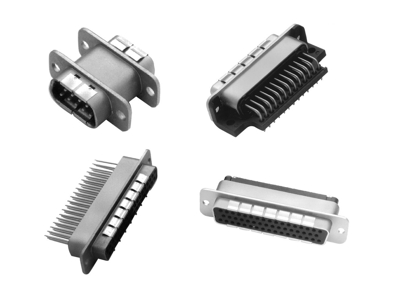Molex EMI-filtered, high-performance D-Sub connectors. 