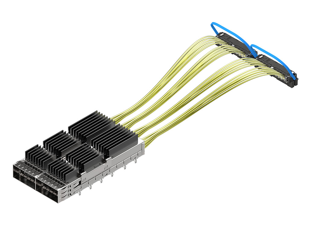 BiPass QSFP-DD-to-NearStack assembly.  