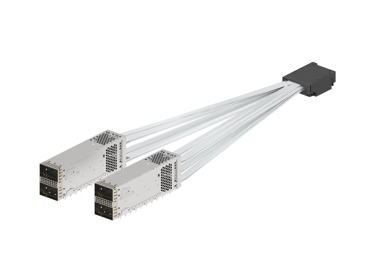 2x2 OSFP-CX2-DS 64 DP BiPass Cable