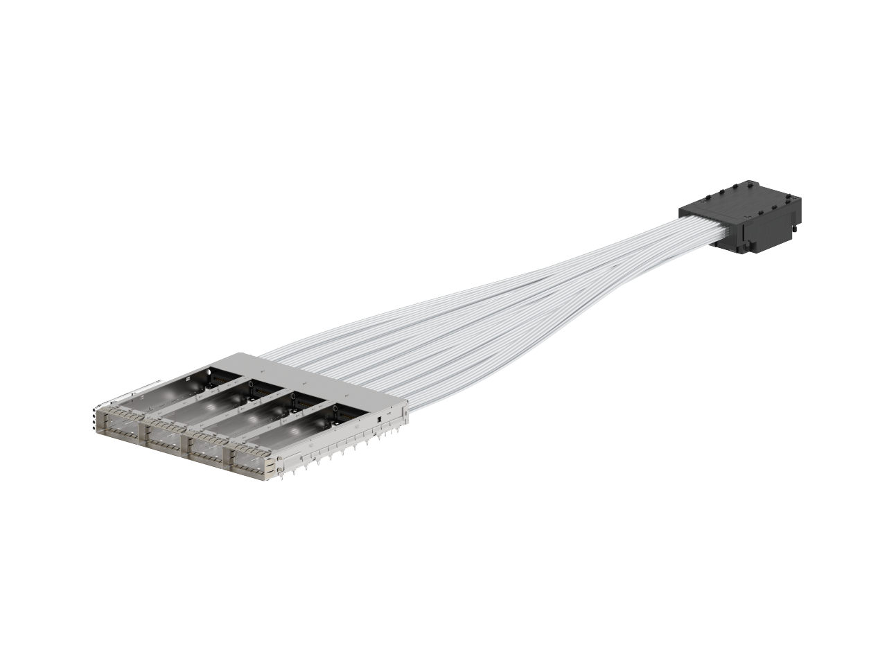 1x4 OSFP-CX2-DS 64DP BiPass Cable 