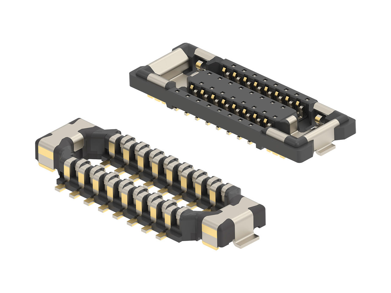Molex Quad-Row header and receptacle connectors.