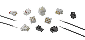 MLX connectors and pre-crimped leads