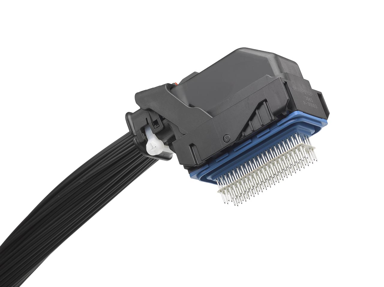 MX123 Sealed Connection System with header, receptacle and wire dress cover