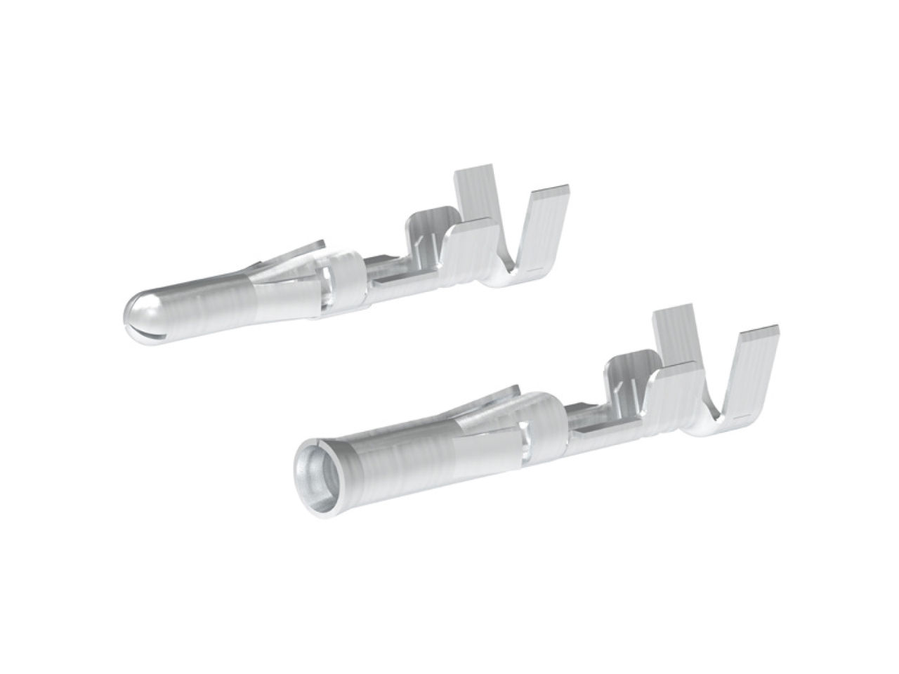 High-Current Standard Pin and Socket Crimp Terminals