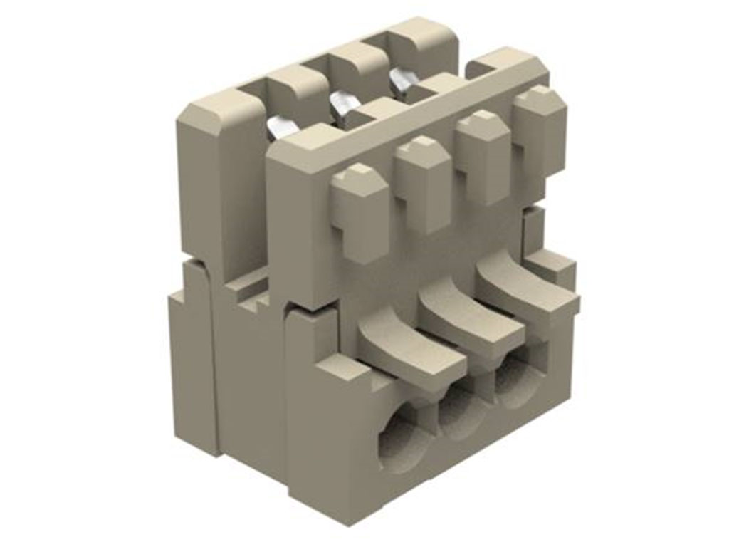 RAST 2.5 connector with position keys.