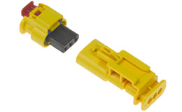 MXP120 Connector housing and receptacle. 