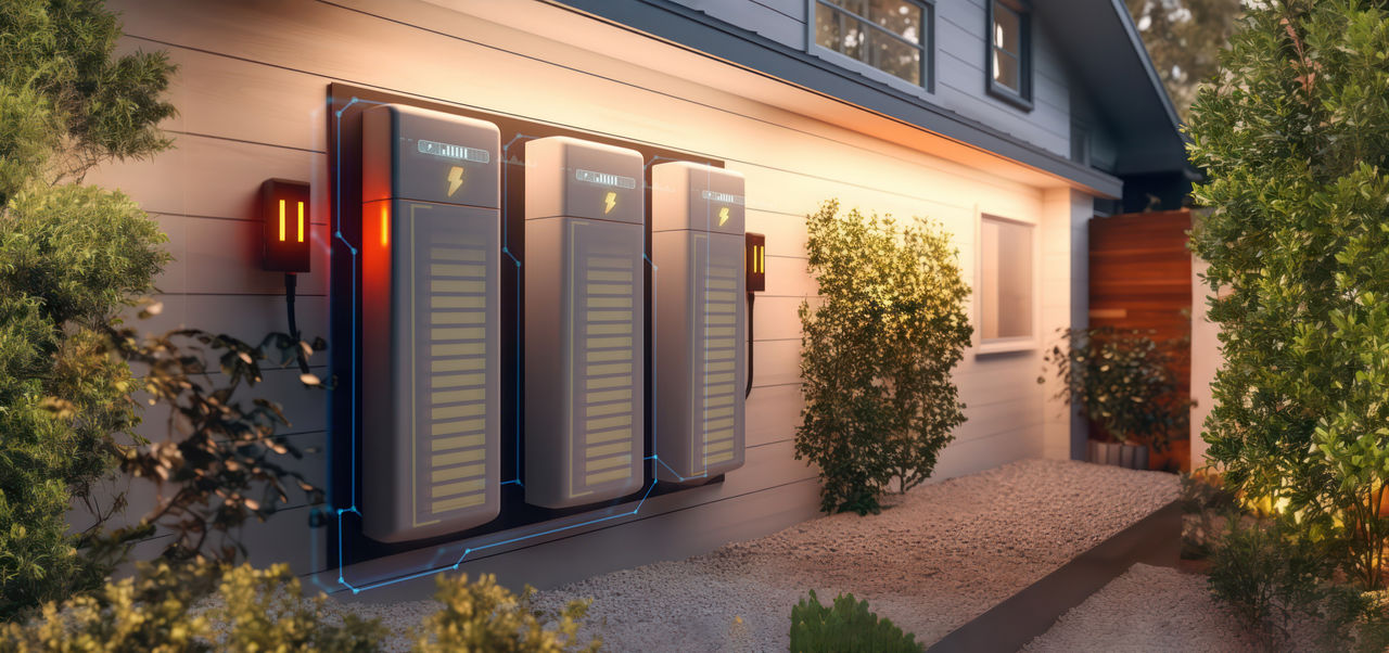 Side of house smart meters