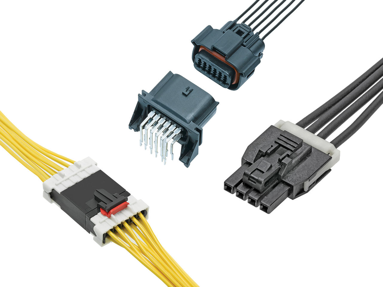 Molex Glow Wire-capable connectors including Mini-Fit, Nano-Fit and MLX Connectors. 