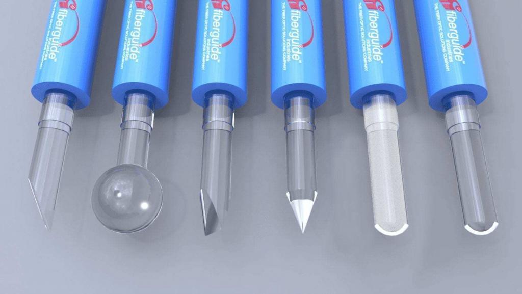 Shaped Fiber Tip Assemblies