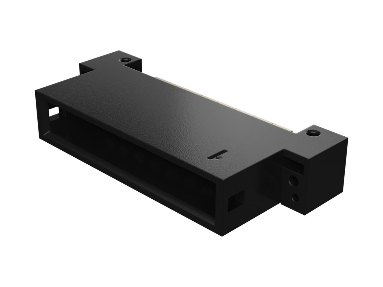 Molex eight-line MPRF high-density, nonmagnetic PCB receptacle jack. 