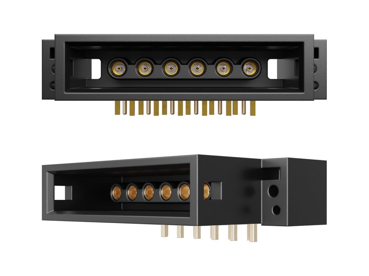 Molex Multi-Port RF (MPRF) Connectors and headers.