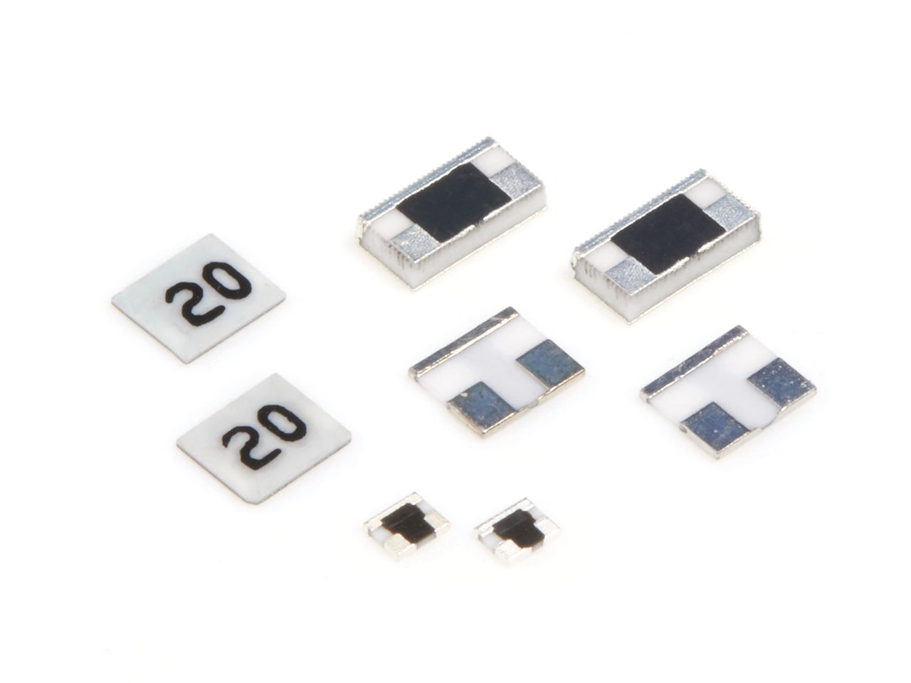 Molex Multiple chip attenuators in various sizes.
