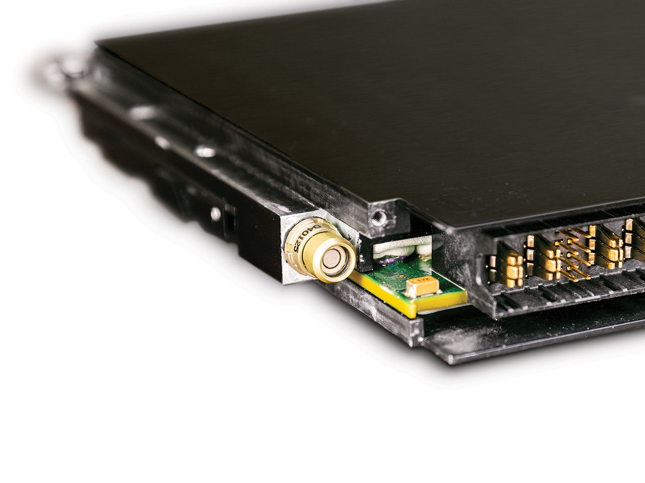 Molex VPS-601 6U VPX Power Supply close-up. 