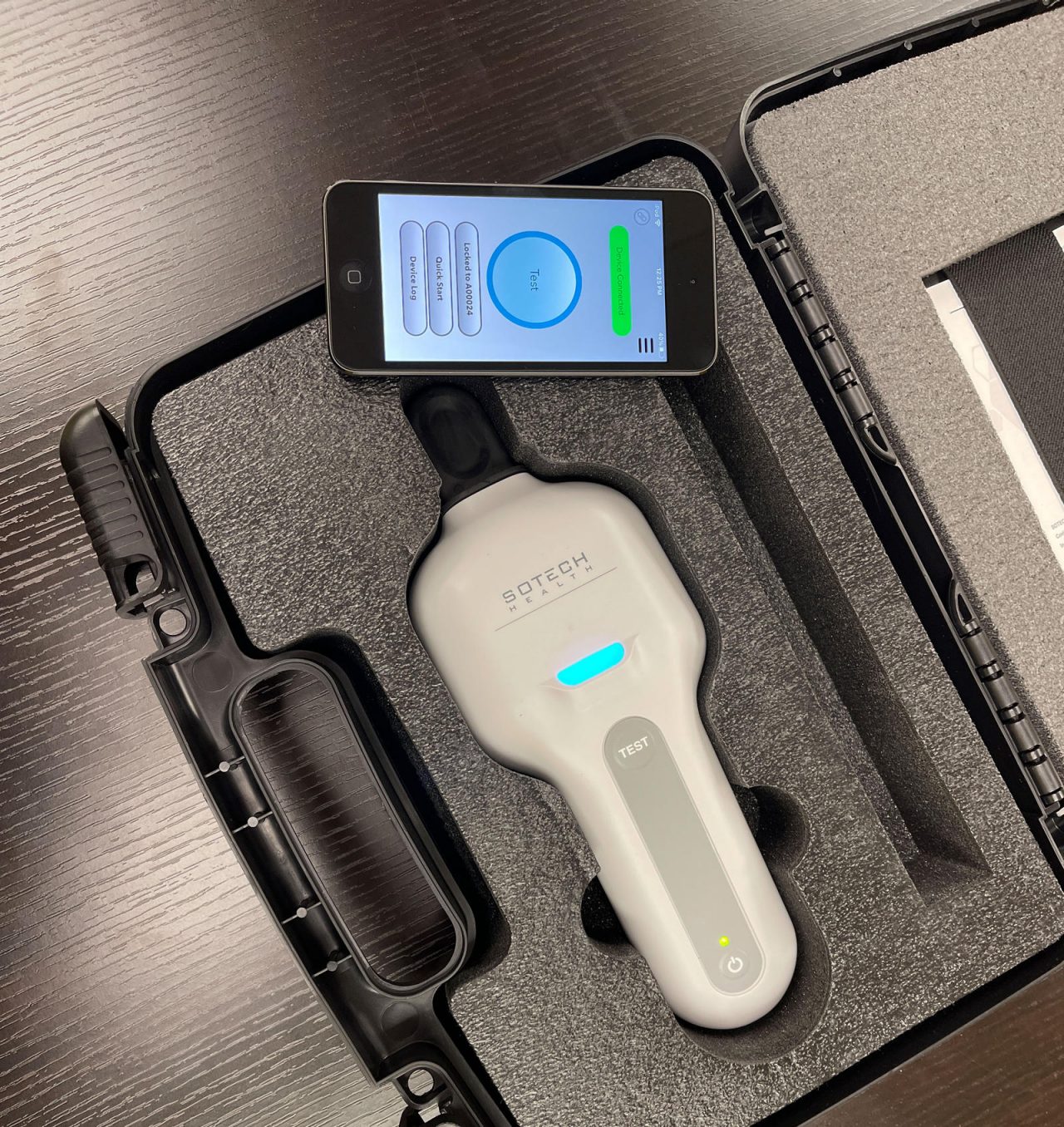 SOTECH Health製新型コロナウイルス検査機器用呼吸センサーシステム 
