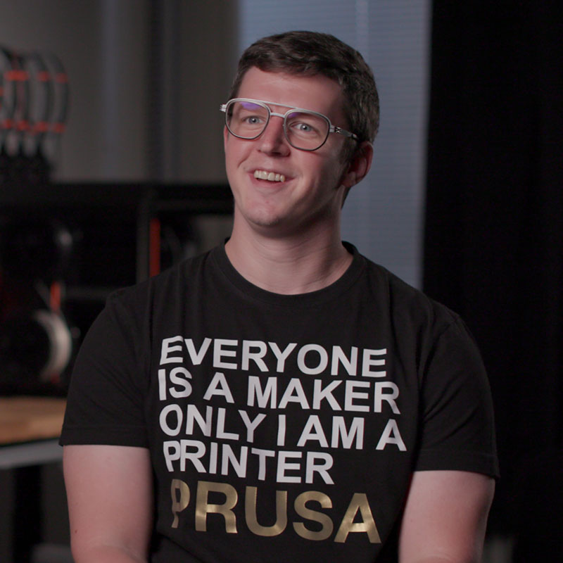 Prusa Researchハードウェア設計者、Michal Prusa