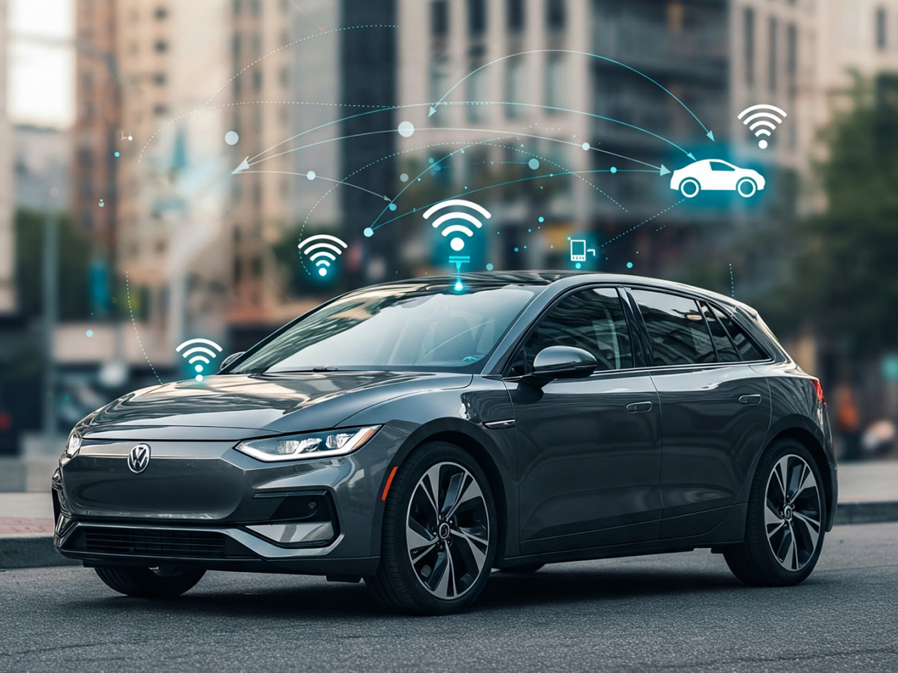 Vehicle-to-Everything（V2X）通信。