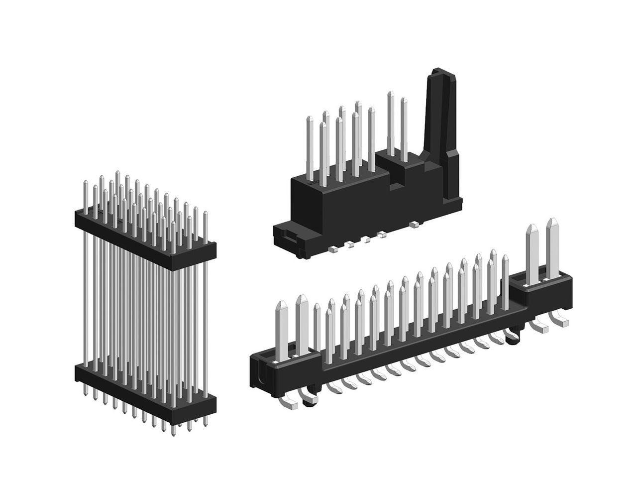 Molex Flexi-Pin Stack Connectors.