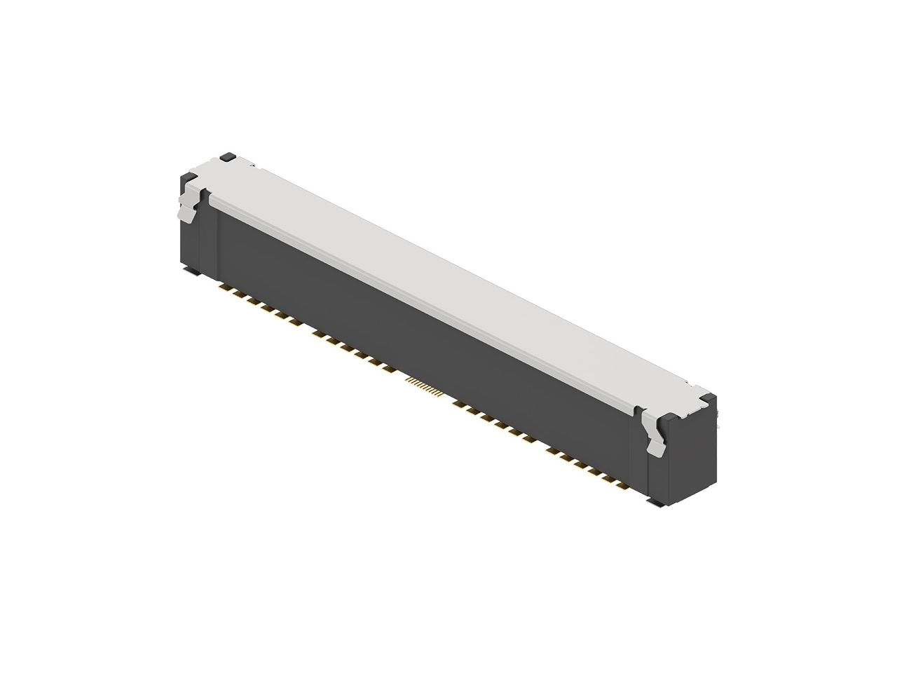 カバーのないDriveAngleフローティング型基板対基板用コネクター。