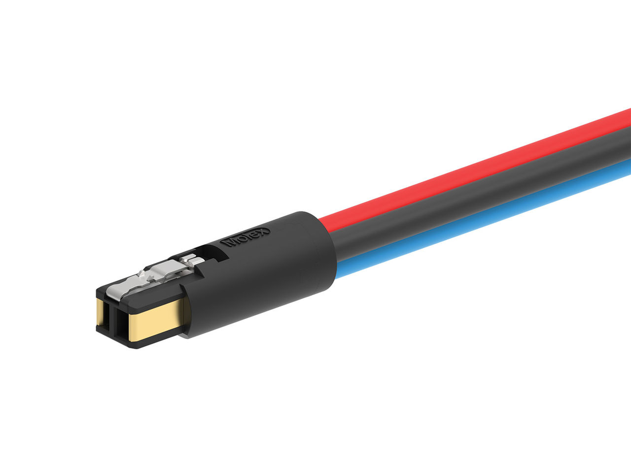 Molex MiniMixコンパクトプラグアセンブリー。