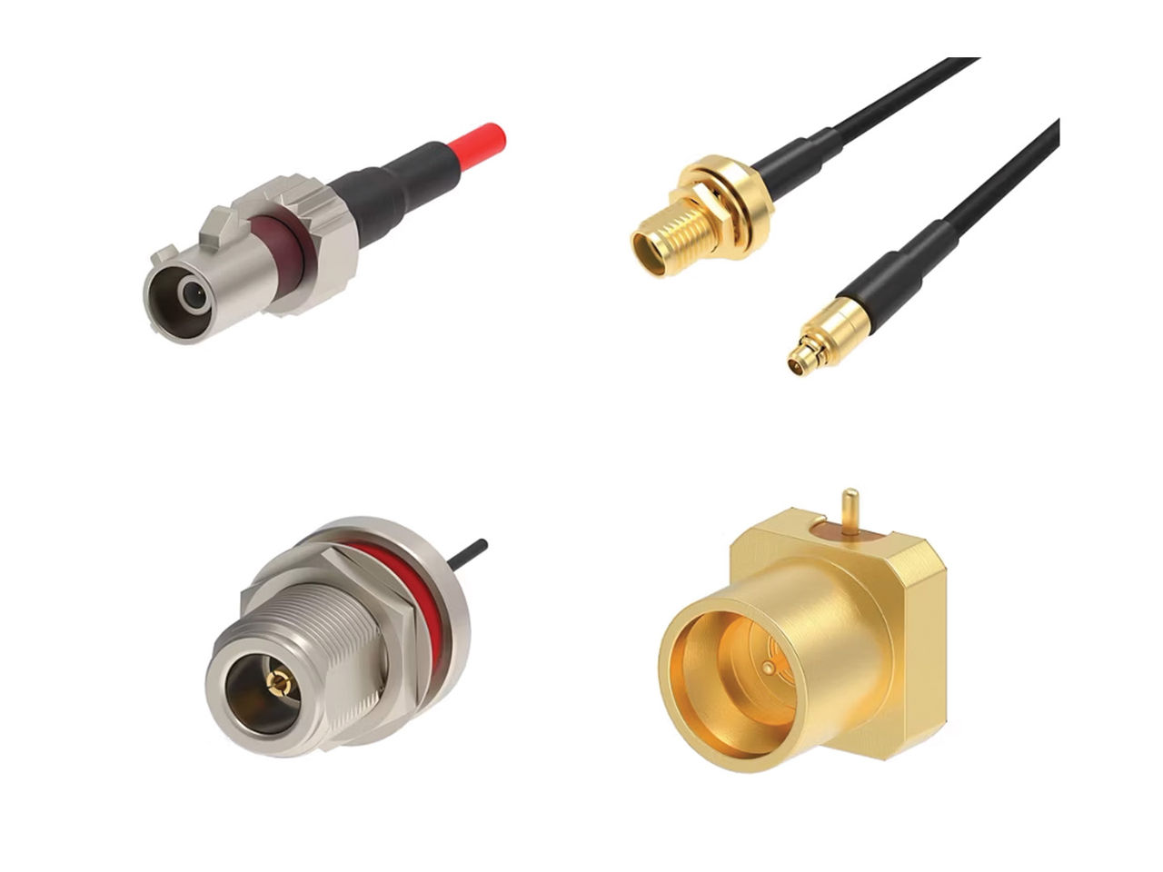 Molex RFコネクターのコレクション。