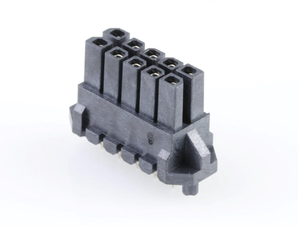 Molex Micro-Fit BMIリセプタクルヘッダー。