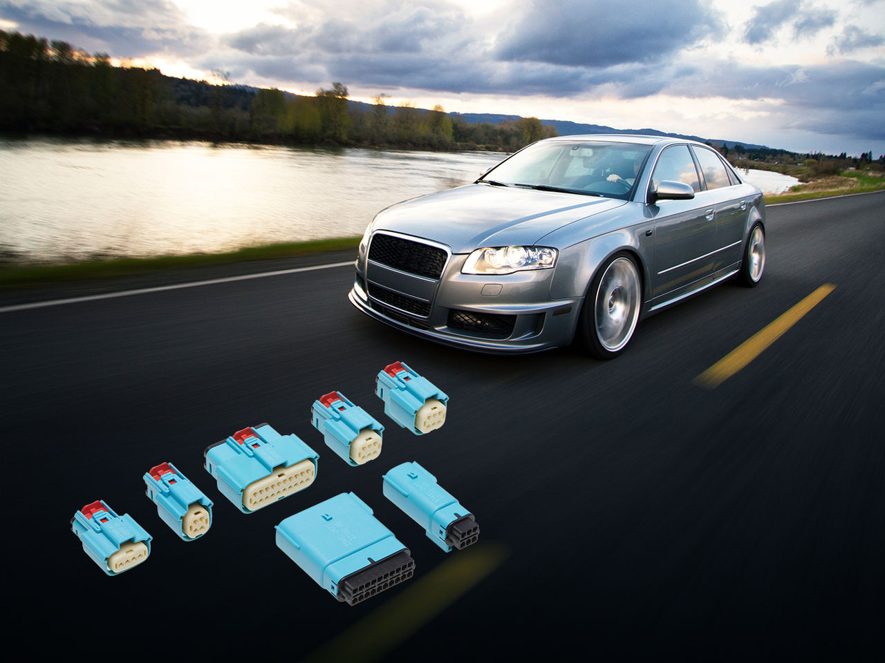 Molex 莫仕 MX150 中压连接器，适用于道路车辆 