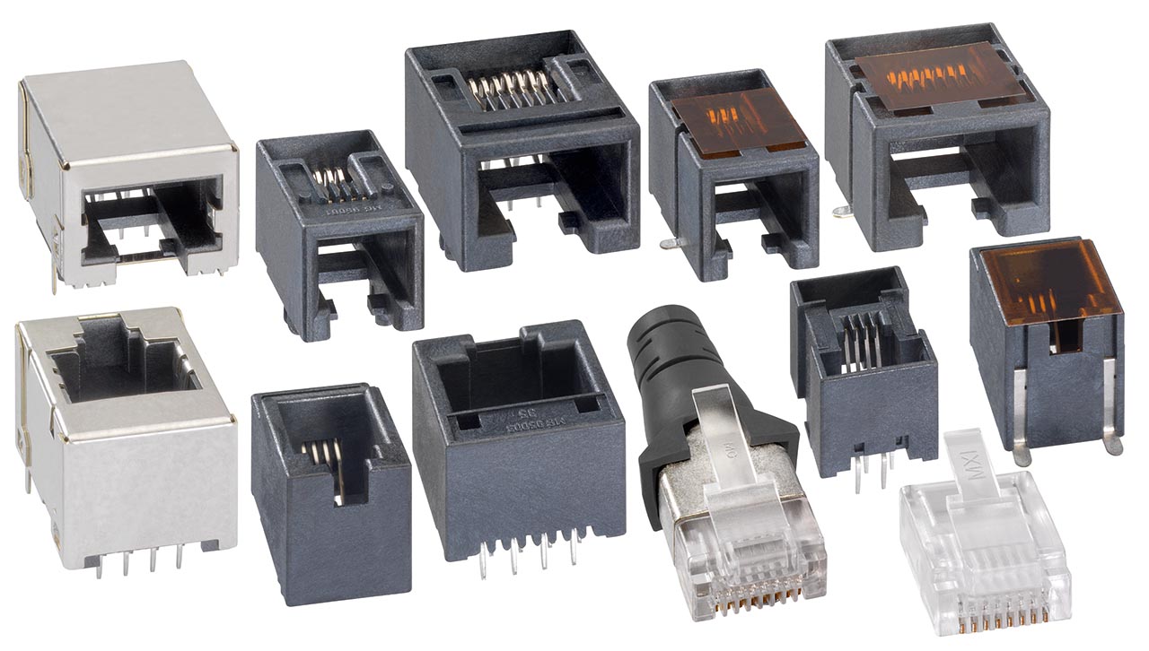 Molex 模块插座