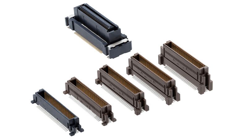 SlimStack 0.635 毫米板对板连接器 