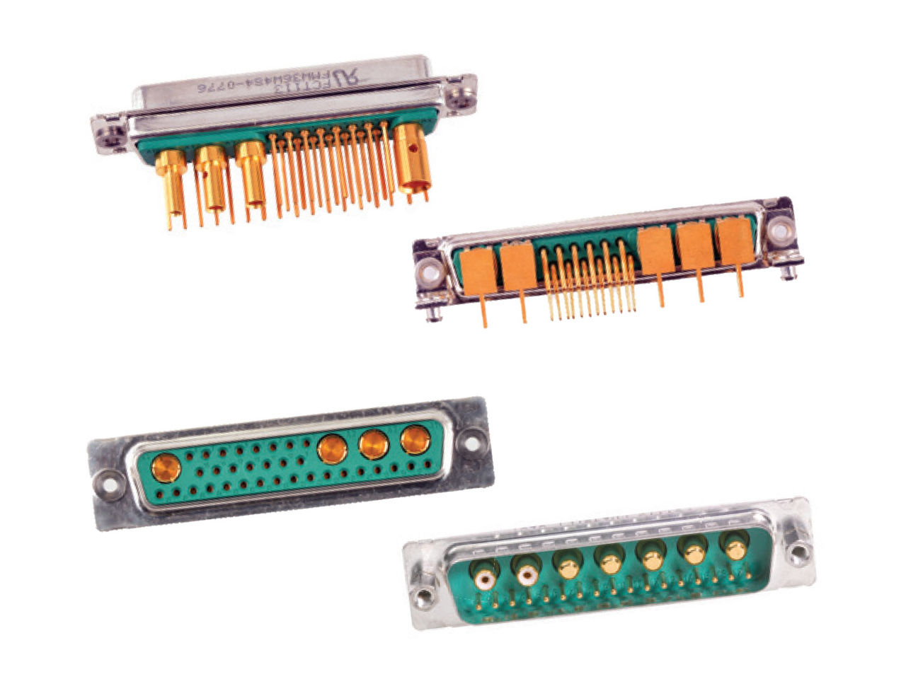 Molex mixed-layout D-sub connectors