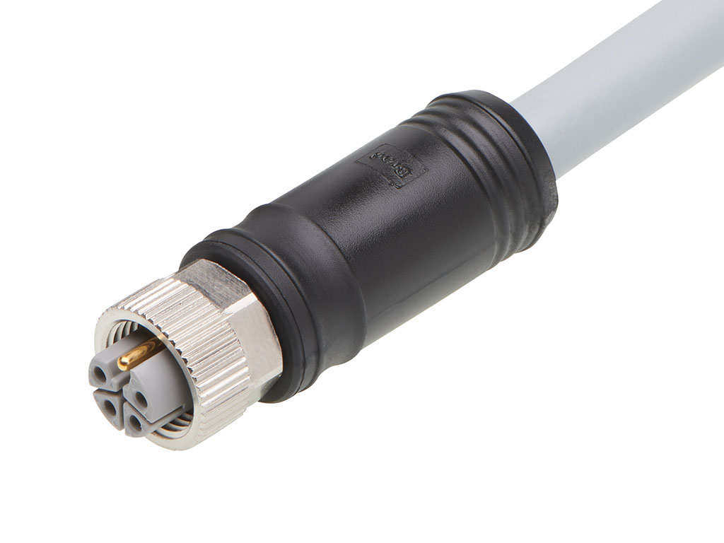 Molex Brad Micro-Change (M12) 单端电线组件。