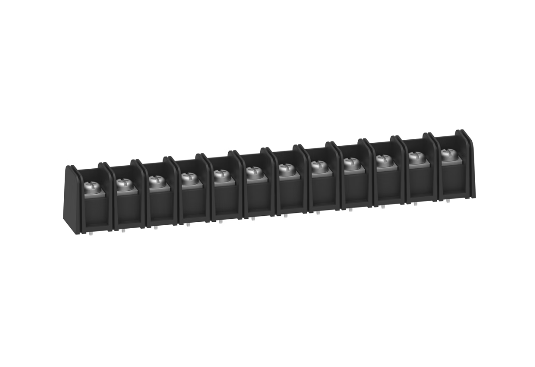 Molex 单排三栅栏式接线端子。